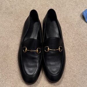 NWT Gucci Brixton leather loafer 38